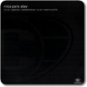 【○39】Mica Paris/Stay/12''/UK Soul/Sly & The Family Stoneカバー/Booker T/Raphael Saadiq/Blacksmith