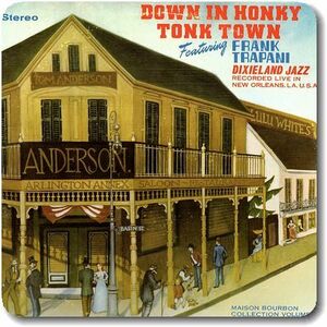 【●66】Frank Trapani/Down In Honky Tonk Town/LP/Maison Bourbon Collection Vol. 1 No. 6/New Orleans/Dixieland Jazz