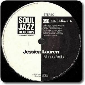 【●65】Jessica Lauren/!Manos Arriba!/12''/Some Girls Do/'90s British Jazz Funk/Steve Lewinson/Soul Jazz Records
