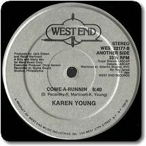 【○32】Karen Young/Come-A-Runnin/12''/Sandd/Jack Ebbert/'80s Garage/Larry Levan/West End Records/DJ Osshy_画像2