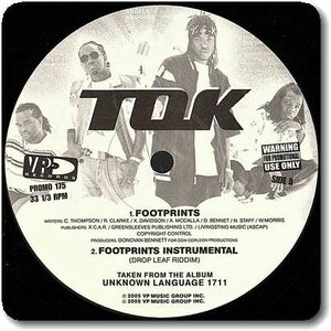 【○63】T.O.K./Footprints/12''/Hey Ladies/She's Hotter/Pitbull/Dancehall/Bay-C/Flexx