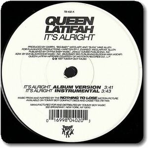【○50】Queen Latifah/It's Alright/12''/Flavor Unit/Native Tongues/I Want To Thank You/Alicia Myers