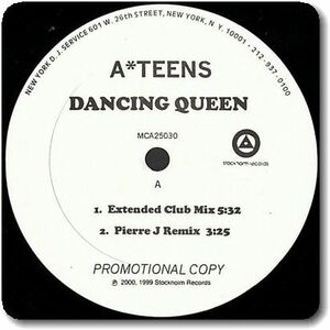 【○67】A*Teens/Dancing Queen/12''/名曲カバー/Pierre J/Euro Pop/Swedish Pop/Amit/Marie Serneholt/Dhani/ABBA