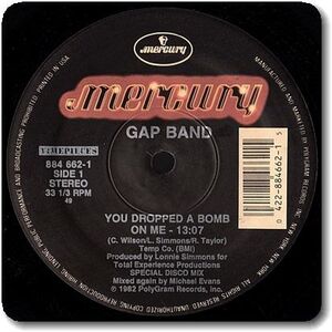 【○32】The Gap Band/You Dropped A Bomb On Me (Special Disco Mix)/12''/Party Train/Dance Classic/Disco Funk