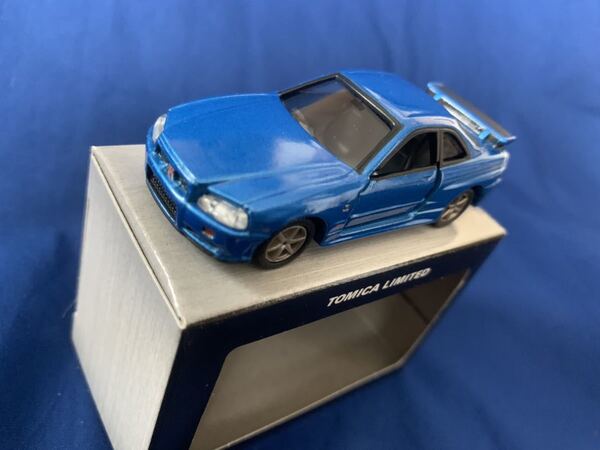 リミテッド スカイライン12MODELS Vol2◆GT-R(R34) Vスペック青