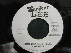 John Holt ： Jamming In The Streets 7'' / 45s ★ 70's レゲエ～ロックステディ Reggae 45 ☆ 落札5点で送料無料