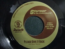Stormer & The Stolen Hearts ： Please Give It Back 7'' / 45s ★ 日本の Northern Soul ノーザンソウル グループ / 現行Soul ☆_画像1