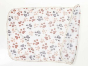  pet cat dog coral fleece mat carpet sheet ....SS size # white pad 