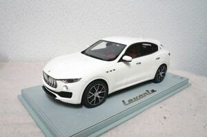 BBR Maserati re Van te1/18 minicar white 