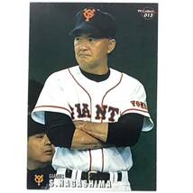 CFP【当時もの】カルビー 野球　カード　1999　№013　長嶋茂雄　プロ野球　読売ジャイアンツ 巨人 _画像1