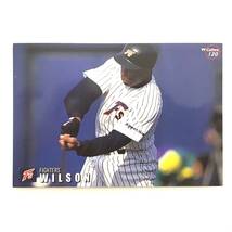 CFP【当時もの】カルビー 野球　カード　1999　No.120　ナイジェル・ウィルソン　プロ野球　日本ハム・ファイターズ 日ハム _画像1