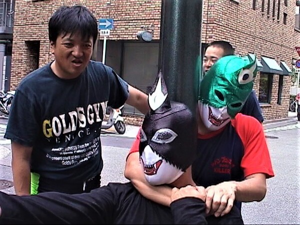 【角屋プロレス 旗揚げ第3戦】東心斎橋路上疾風編【2003.9.21.BAR BLODY】