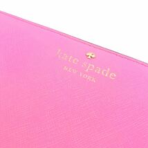 kate spade ケイトスペード ラウンドファスナー長財布_画像3