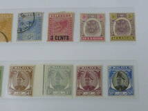21EA　S　№25　マラヤ切手　1891-1960年　SELANGOR　SC#24-112の内　計48枚　未使用OH・使用済_画像3