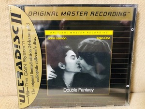 【即決 新品未開封！】名盤 JOHN LENNON　ジョン・レノン／DOUBLE FANTASY 高音質廃盤　シールド 未開封　MFSL 24Kゴールド