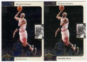 Michael Jordan ＜ 95-96 SP Gold ＆ Silver ＞ 2種セット