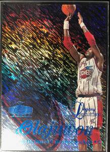 大人気パラレル！ Hakeem Olajuwon ＜ 97-98 Flair Showcase Row1 Legacy Collection ＞ 100枚限定パラレル