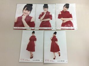 NGT48 team NⅢ 本間日陽 生写真 Theater ver. 2018.FEBRUARY 5種 5枚コンプ 匿名配送対応 K992