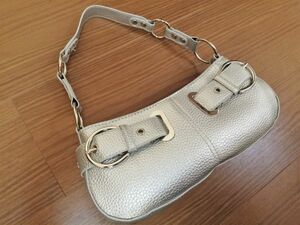 kkaa417-ju41 # ручная сумочка # под кожу серебряный новый товар не использовался 