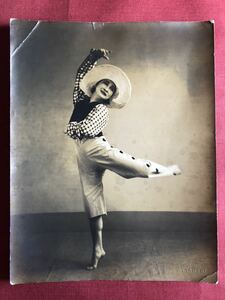 ◆ 戦前 舞踏家写真 ◆ 舞踏家 ダンサー 舞台写真 ブロマイド Y.Yanagi