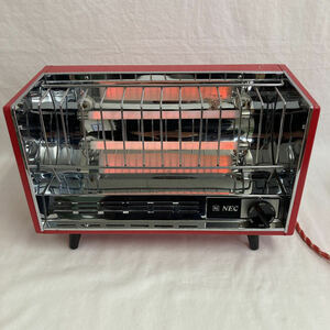 NEC infra-red rays electric stove 6D-12 Showa Retro 