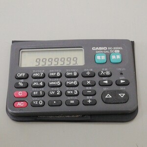 CASIO 電卓 DC-200KL シークレットモード付 中古