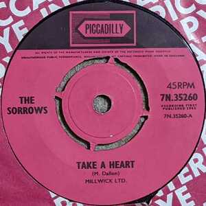 The Sorrows-Take A Heart★英Orig.7&#34;/マト1