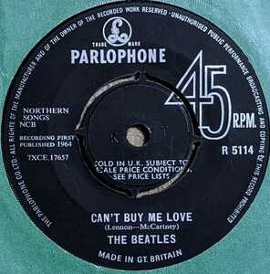 The Beatles-Can't Buy Me Love/You Can't Do That★英Orig.7&#34;/マト1