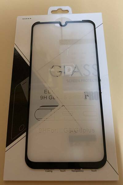 ［２枚セット］モトローラ Moto G8 Plus フル ガラス 保護 5D 0.3mm 液晶保護 ガラス 保護フィルム Tempered Glass Screen Protector