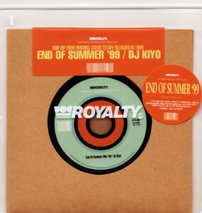 即決 新品 限定150枚 DJ KIYO / END OF SUMMER 1999★MURO NUJABES SHU-G KENTA KOMORI KOCO CELORY