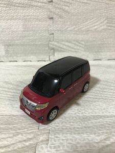 1/43 トヨタ ルーミー ROOMY カラーサンプル 非売品 ミニカー　ブラック×マゼンタベリーマイカメタリック