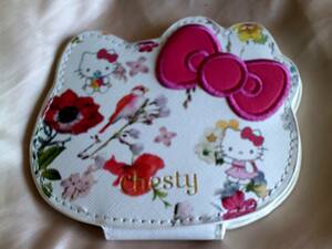 **Chesty Chesty Hello Kitty * magnifying glass attaching both sides compact mirror new goods **