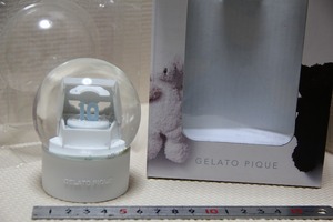 gelato pique ジェラート ピケ 10 スノードーム ウォーターグローブ 10th ANNIVERSARY 10周年 記念 非売品 ノベルティ グッズ