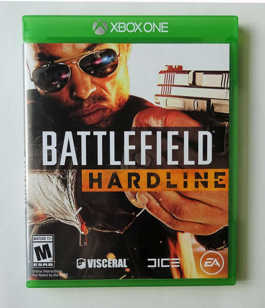 バトルフィールド ハードライン BATTLEFIELD HARDLINE 北米版 ★ XBOX ONE / SERIES X 