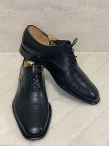 ☆【送料無料・超美品】 Salvatore Ferragamo◆ ドレスシューズ/US8 1/2/ブラック/レザー ☆【No.209】