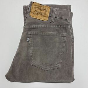 【W30/L32】80s Levi's 505 1555 Straight Corduroy Pants 80年代 リーバイス ストレート コーデュロイ パンツ