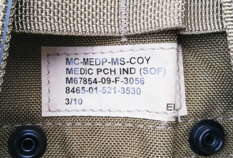 送料無料 米軍放出品 EAGLE SOF IFAK メディカルポーチ COY コヨーテ