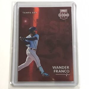 SP！[Wander Franco] Pulse(P-WF)[2020 Panini Elite Extra Edition Baseball](Tampa Bay Rays(TB))Insert