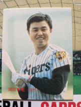 1985年 カルビー プロ野球カード 阪神 岡田彰布 No.388_画像1