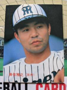 1986年 カルビー プロ野球カード 阪神 掛布雅之 No.66