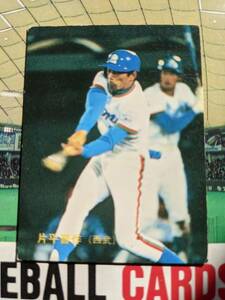 1983年 カルビー プロ野球カード 西武 片平晋作 No.368