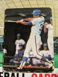 1982年 カルビー プロ野球カード 西武 立花義家 No.428