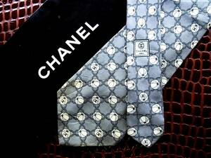 ◆E1578N◆在庫処分SALE◆シャネル【CHANEL】 総ＣＣロゴ柄 ネクタイ★