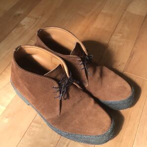 【名品】Tricker's トリッカーズ マッドガードスウェード チャッカブーツ UK7(26cm)M5265 ブラウン