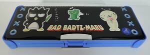 *Z22# Bad Badtz Maru 2 door pen case / writing brush box # Sakura kre Pas 1997 unused 