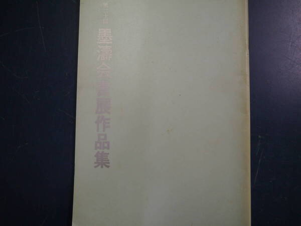 2112H9 第20回墨濤会書展作品集