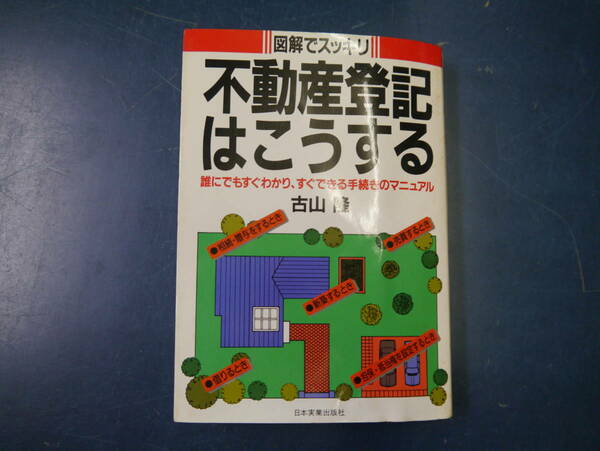 2112H14　図解でスッキリ　不動産登記はこうする　古山隆