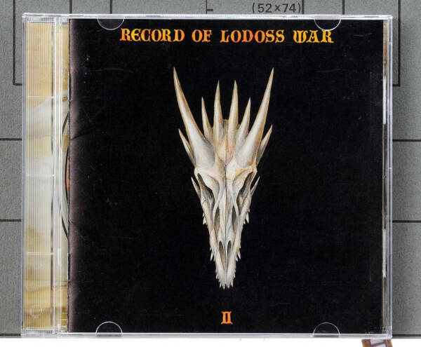 [Delivery Free]1991 RECORD OF LODOSS WAR Soundtrack II (Yutaka Izubuchi ) ロードス島戦記サウンドトラック集出渕裕 [tag00CD]　