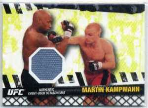 マルティン・カンプマン（総合格闘技）Topps UFC　オクタゴンマット入りカード