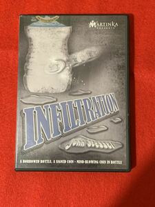 ★サインコインがボトルに貫通する！ ★Infiltration★DVD★